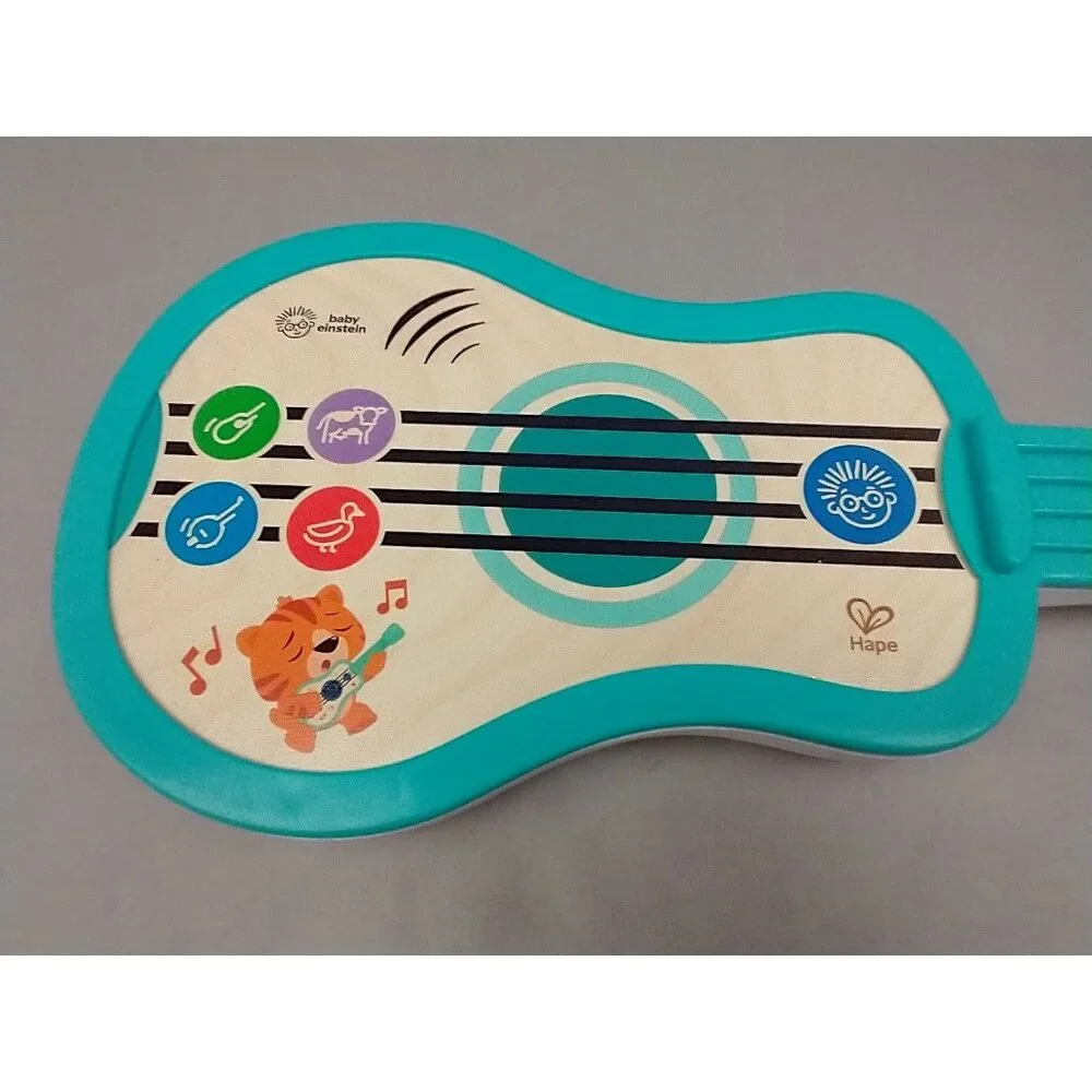 Hape Baby Einstein Guitar Educational Toy Musical Ukulele 17